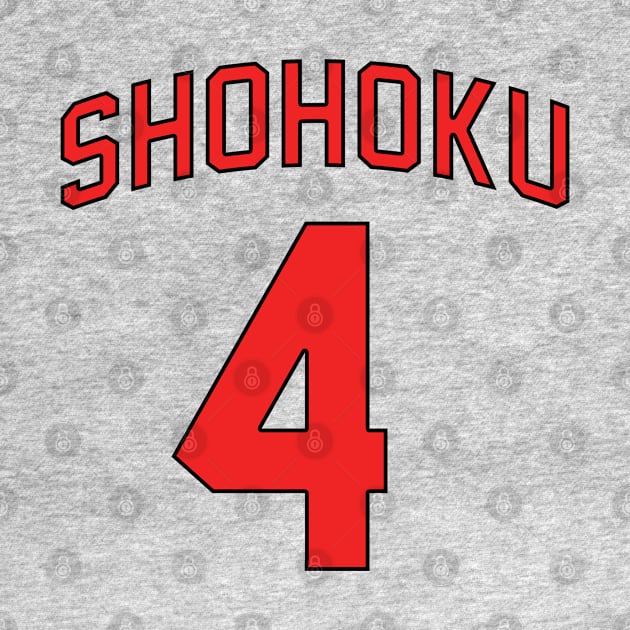 Shohoku - Takenori Akagi Jersey by KimKim